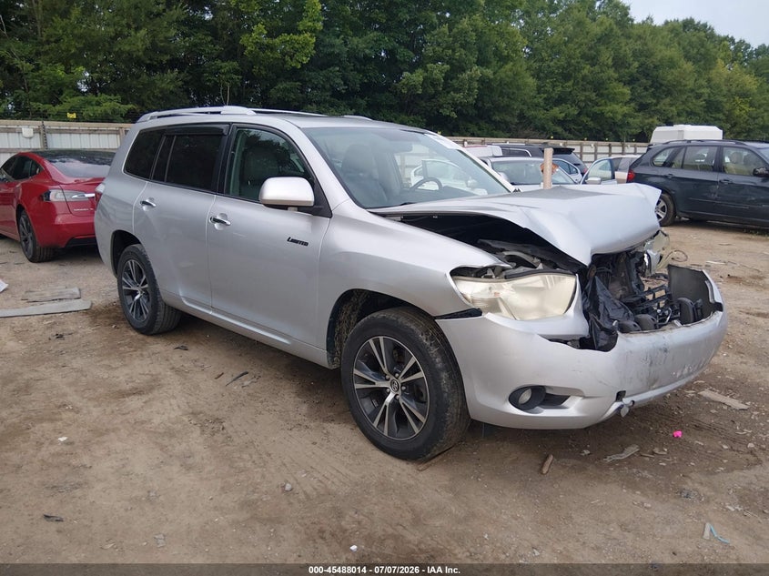 2010 Toyota Highlander VIN 5TDYK3EH5AS010826 IAAI salvage auction — FRONT END, Salvage (Tennessee), sold $1,250 on 2026-07-22 (photo 1)