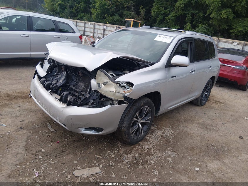 2010 Toyota Highlander VIN 5TDYK3EH5AS010826 IAAI salvage auction — FRONT END, Salvage (Tennessee), sold $1,250 on 2026-07-22 (photo 2)