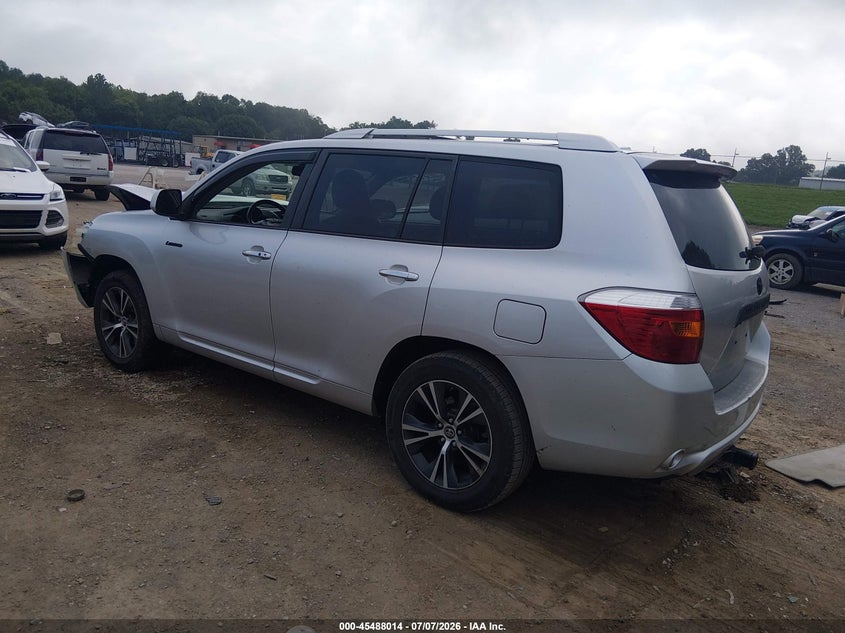 2010 Toyota Highlander VIN 5TDYK3EH5AS010826 IAAI salvage auction — FRONT END, Salvage (Tennessee), sold $1,250 on 2026-07-22 (photo 3)