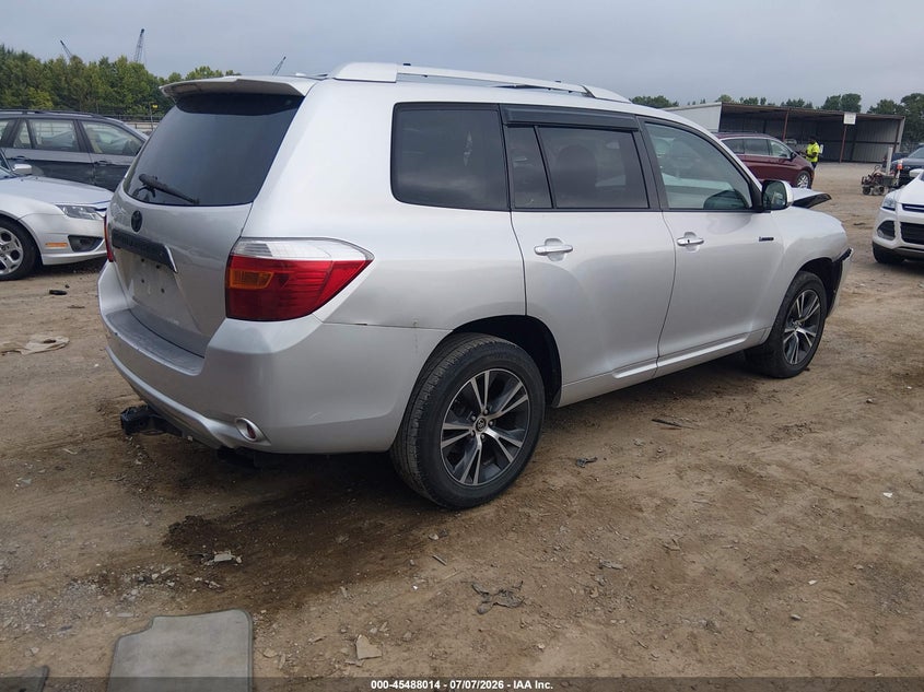 2010 Toyota Highlander VIN 5TDYK3EH5AS010826 IAAI salvage auction — FRONT END, Salvage (Tennessee), sold $1,250 on 2026-07-22 (photo 4)