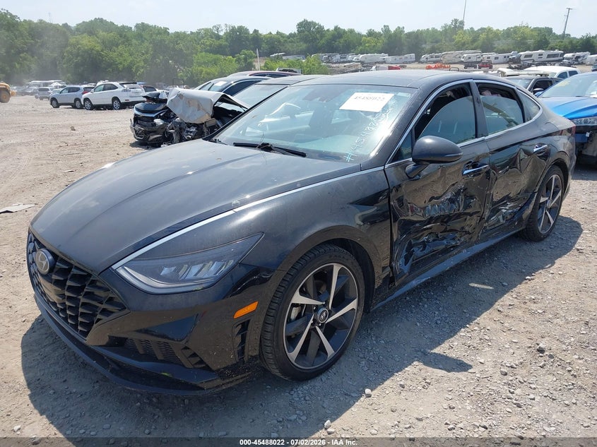 2023 Hyundai Sonata VIN KMHL44J2XPA281622 IAAI salvage auction — SIDE, Salvage (Tennessee), sold $4,850 on 2026-07-30 (photo 2)