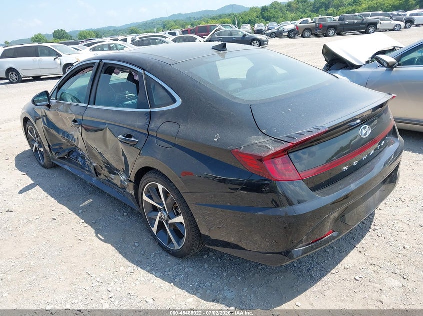 2023 Hyundai Sonata VIN KMHL44J2XPA281622 IAAI salvage auction — SIDE, Salvage (Tennessee), sold $4,850 on 2026-07-30 (photo 3)
