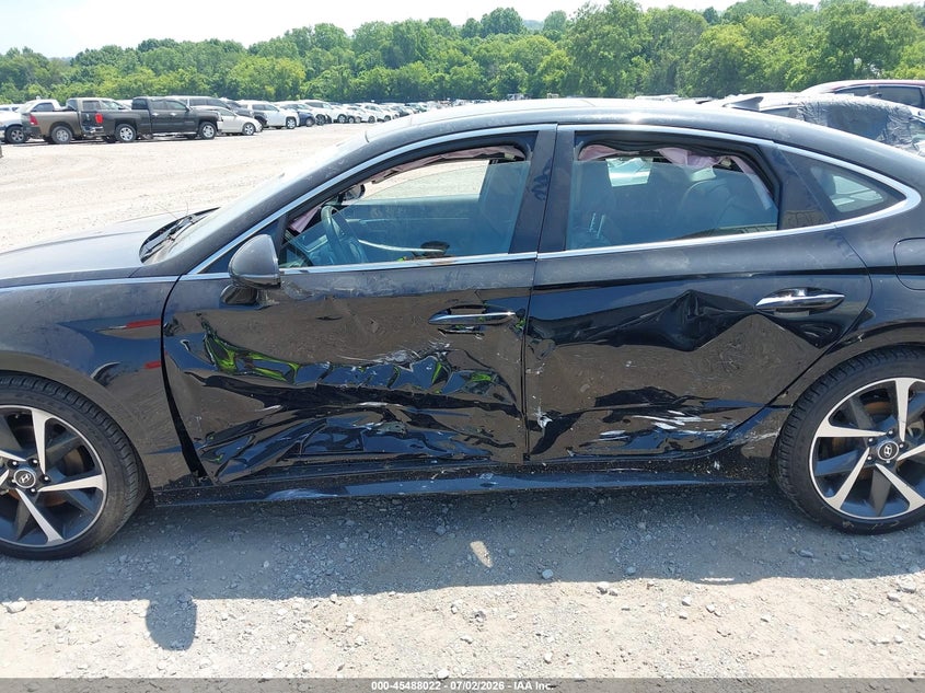 2023 Hyundai Sonata VIN KMHL44J2XPA281622 IAAI salvage auction — SIDE, Salvage (Tennessee), sold $4,850 on 2026-07-30 (photo 6)