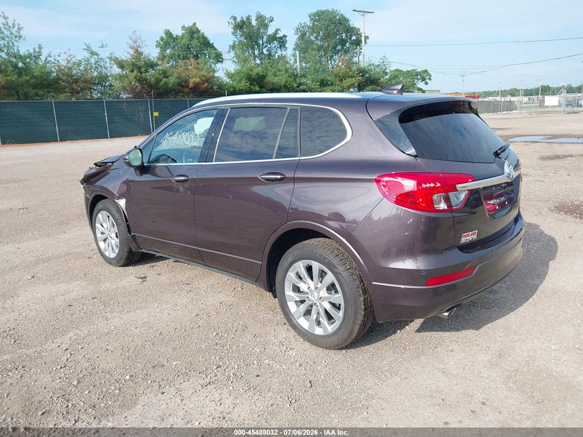 2017 Buick Envision VIN LRBFXDSA8HD199966 IAAI salvage auction — LEFT FRONT, Clear (Indiana), sold $3,000 on 2026-07-28 (photo 3)