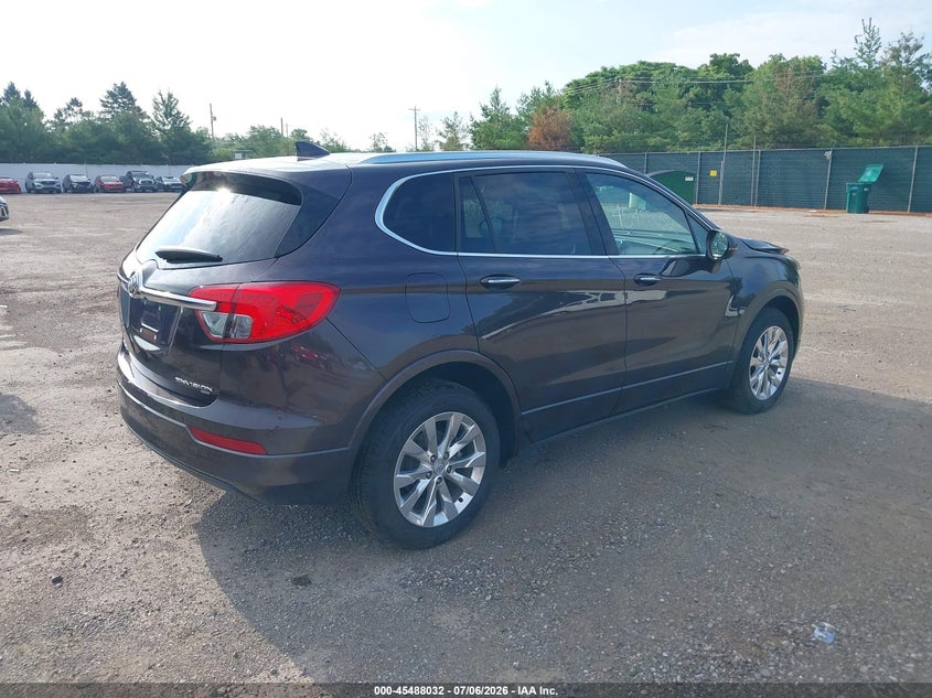 2017 Buick Envision VIN LRBFXDSA8HD199966 IAAI salvage auction — LEFT FRONT, Clear (Indiana), sold $3,000 on 2026-07-28 (photo 4)