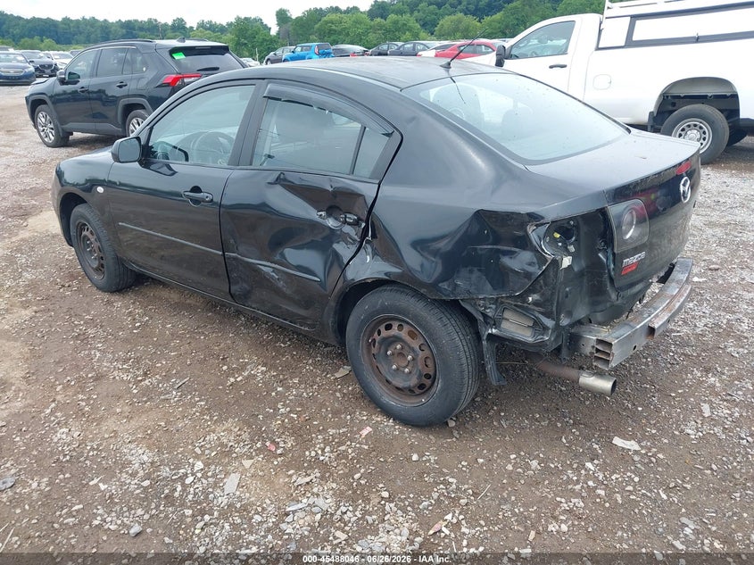 2008 Mazda 3 VIN JM1BK12F981109167 IAAI salvage auction — REAR END, Salvage (Pennsylvania), sold $200 on 2026-07-15 (photo 3)