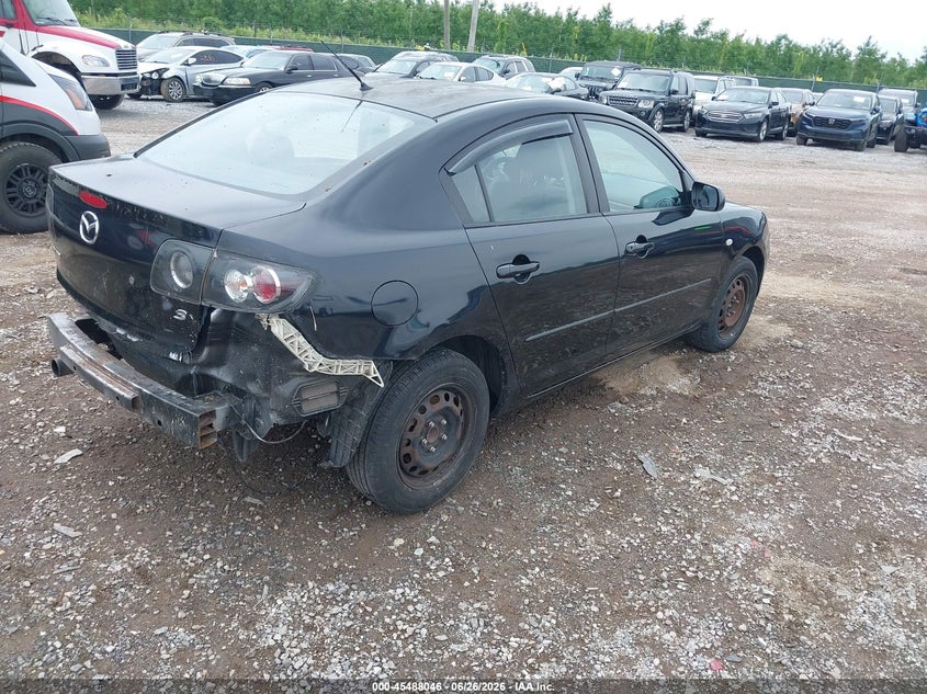 2008 Mazda 3 VIN JM1BK12F981109167 IAAI salvage auction — REAR END, Salvage (Pennsylvania), sold $200 on 2026-07-15 (photo 4)
