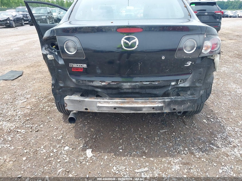2008 Mazda 3 VIN JM1BK12F981109167 IAAI salvage auction — REAR END, Salvage (Pennsylvania), sold $200 on 2026-07-15 (photo 6)