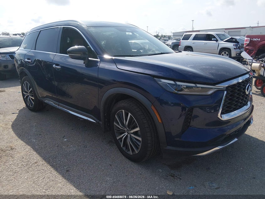 2022 Infiniti Qx60 VIN 5N1DL1GSXNC335242 IAAI salvage auction — REAR END, Salvage (Louisiana), sold $12,600 on 2026-08-30 (photo 1)