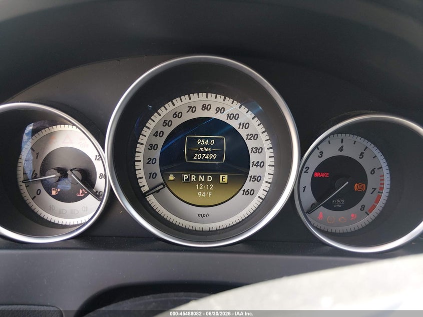 2012 Mercedes-benz C-klasse VIN WDDGF4HB4CR201416 IAAI salvage auction — NORMAL WEAR, Clear (Georgia), sold $425 on 2026-07-16 (photo 7)