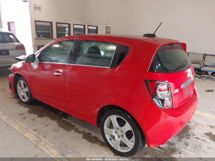 2015 Chevrolet SONIC VIN 1G1JE6SB6F4104901 IAAI salvage auction — FRONT END, Salvage (North Carolina), sold $950 on 2026-08-01 (photo 3)