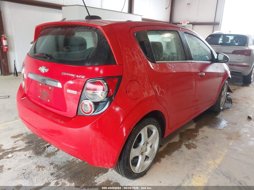 2015 Chevrolet SONIC VIN 1G1JE6SB6F4104901 IAAI salvage auction — FRONT END, Salvage (North Carolina), sold $950 on 2026-08-01 (photo 4)