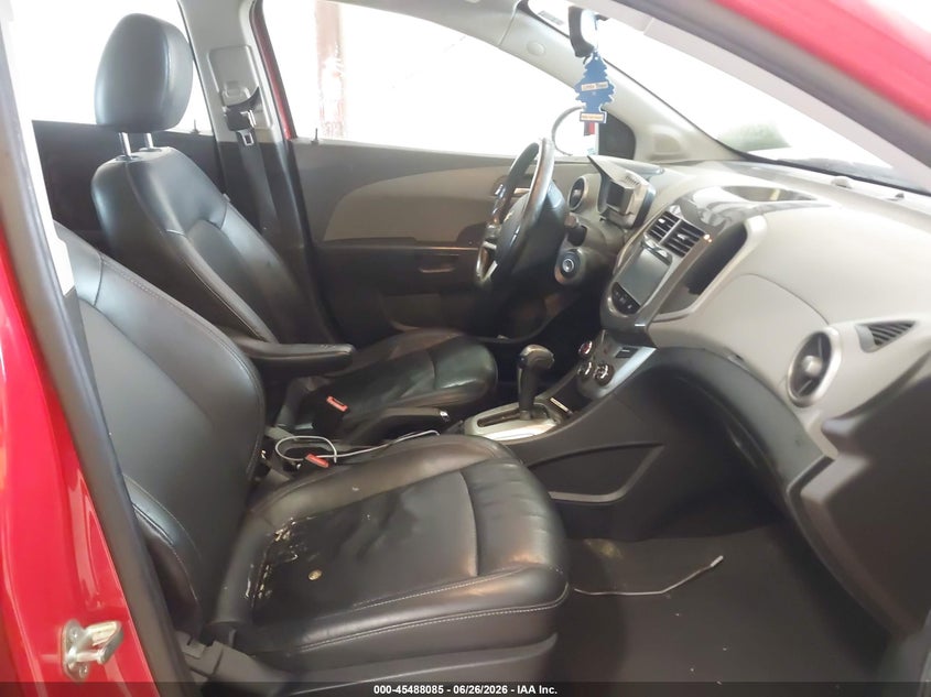 2015 Chevrolet SONIC VIN 1G1JE6SB6F4104901 IAAI salvage auction — FRONT END, Salvage (North Carolina), sold $950 on 2026-08-01 (photo 5)