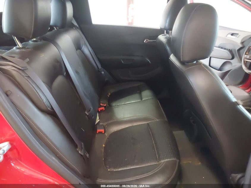 2015 Chevrolet SONIC VIN 1G1JE6SB6F4104901 IAAI salvage auction — FRONT END, Salvage (North Carolina), sold $950 on 2026-08-01 (photo 8)