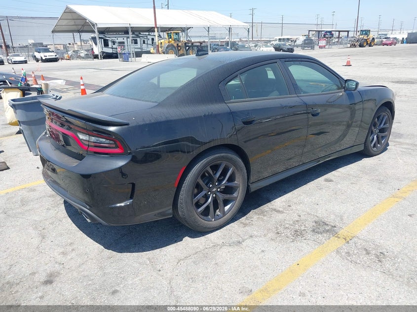 2021 Dodge Charger VIN 2C3CDXHG8MH666119 IAAI salvage auction — FRONT & REAR, Clear (California), sold $10,750 on 2026-07-28 (photo 4)