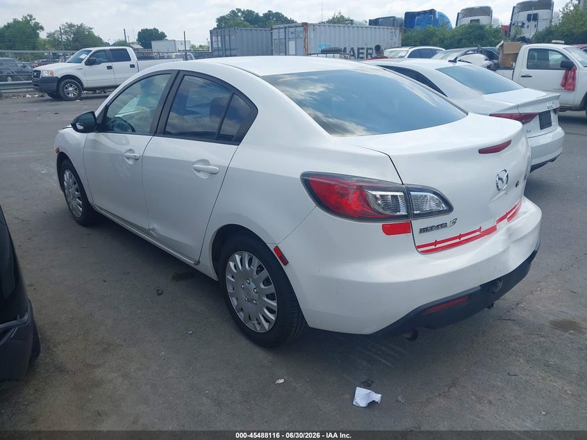 2011 Mazda 3 VIN JM1BL1UF6B1392404 IAAI salvage auction — FRONT & REAR, Salvage (Idaho), sold $600 on 2026-07-13 (photo 3)
