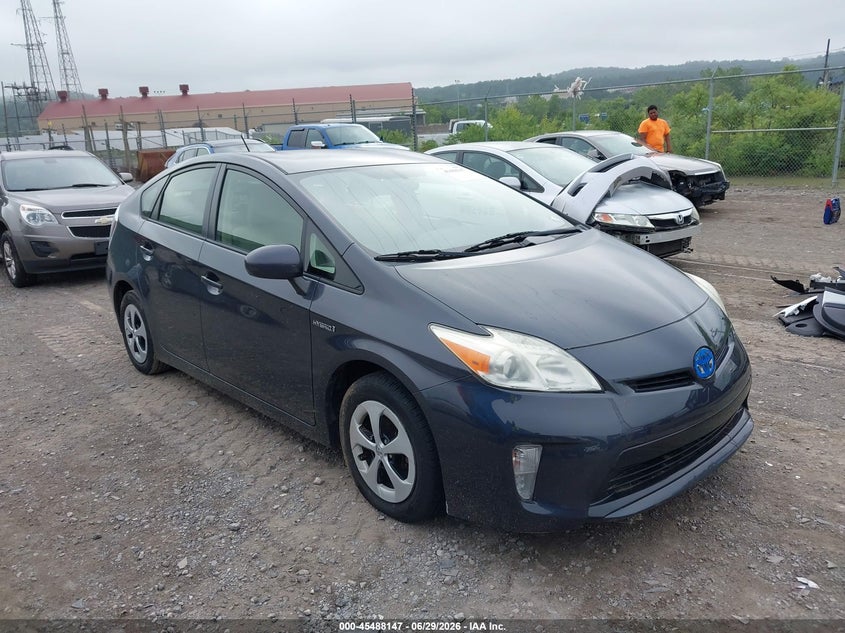2013 Toyota Prius VIN JTDKN3DU3D5615238 IAAI salvage auction — LEFT SIDE, Salvage (Pennsylvania), sold $1,925 on 2026-07-14 (photo 1)