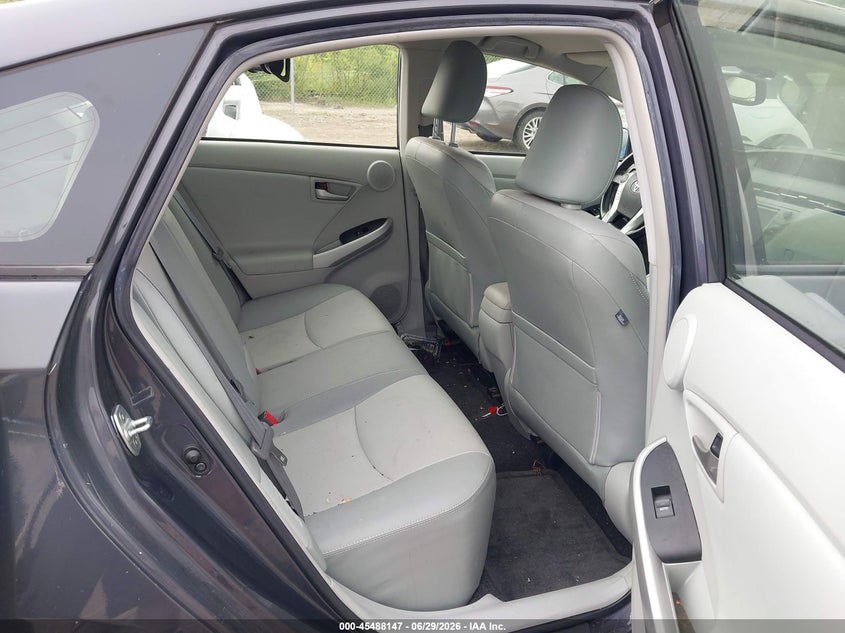 2013 Toyota Prius VIN JTDKN3DU3D5615238 IAAI salvage auction — LEFT SIDE, Salvage (Pennsylvania), sold $1,925 on 2026-07-14 (photo 8)