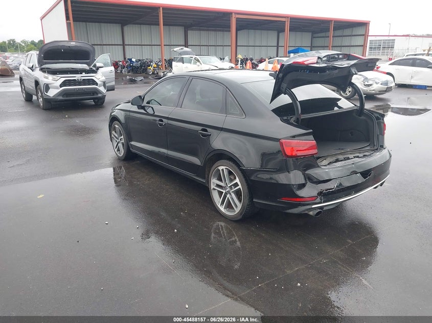 2017 Audi A3 VIN WAUB8GFFXH1007806 IAAI salvage auction — REAR END, Salvage (Illinois), sold $2,200 on 2026-08-27 (photo 3)