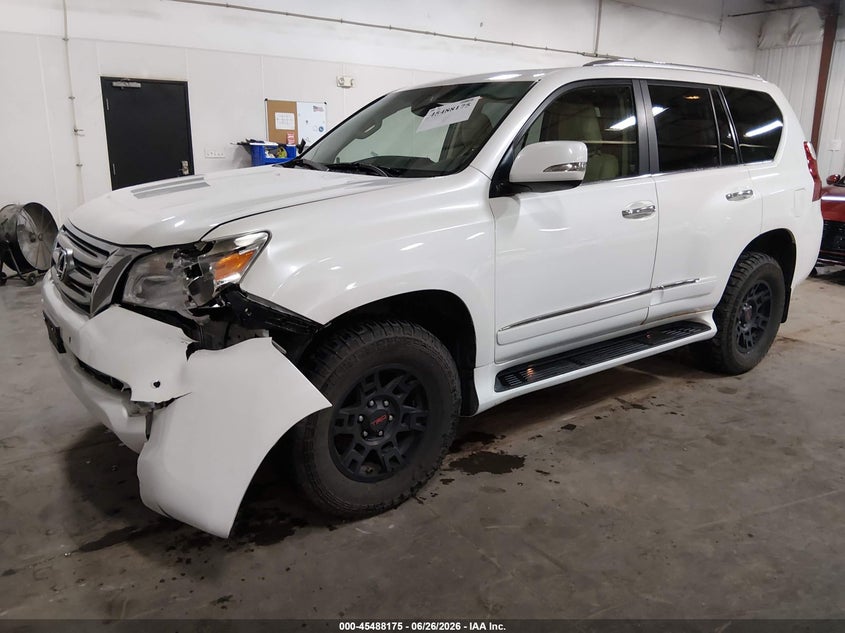 2012 Lexus Gx VIN JTJBM7FX7C5044074 IAAI salvage auction — LEFT FRONT, Salvage (Iowa), sold $7,300 on 2026-07-28 (photo 2)