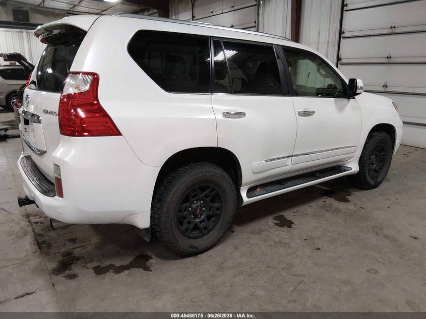 2012 Lexus Gx VIN JTJBM7FX7C5044074 IAAI salvage auction — LEFT FRONT, Salvage (Iowa), sold $7,300 on 2026-07-28 (photo 4)