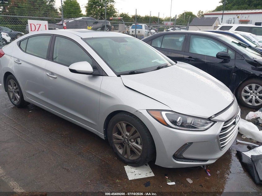 2018 Hyundai Elantra VIN 5NPD84LF0JH339590 IAAI salvage auction — FRONT END, Salvage (North Carolina), sold $1,950 on 2026-07-23 (photo 1)