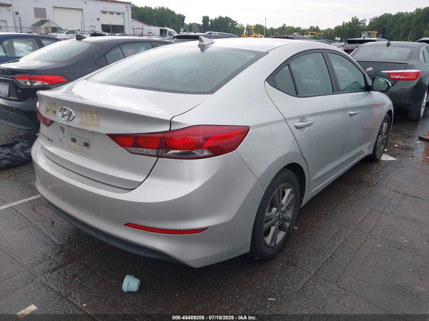 2018 Hyundai Elantra VIN 5NPD84LF0JH339590 IAAI salvage auction — FRONT END, Salvage (North Carolina), sold $1,950 on 2026-07-23 (photo 4)