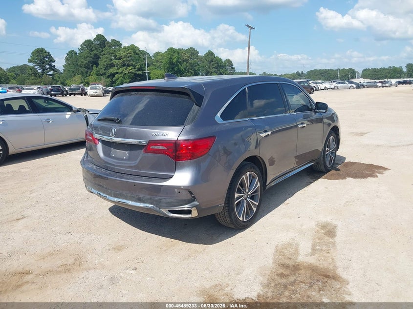2019 Acura Mdx VIN 5J8YD3H59KL010473 IAAI salvage auction — LEFT REAR, Salvage (Texas), sold $6,150 on 2026-07-23 (photo 4)