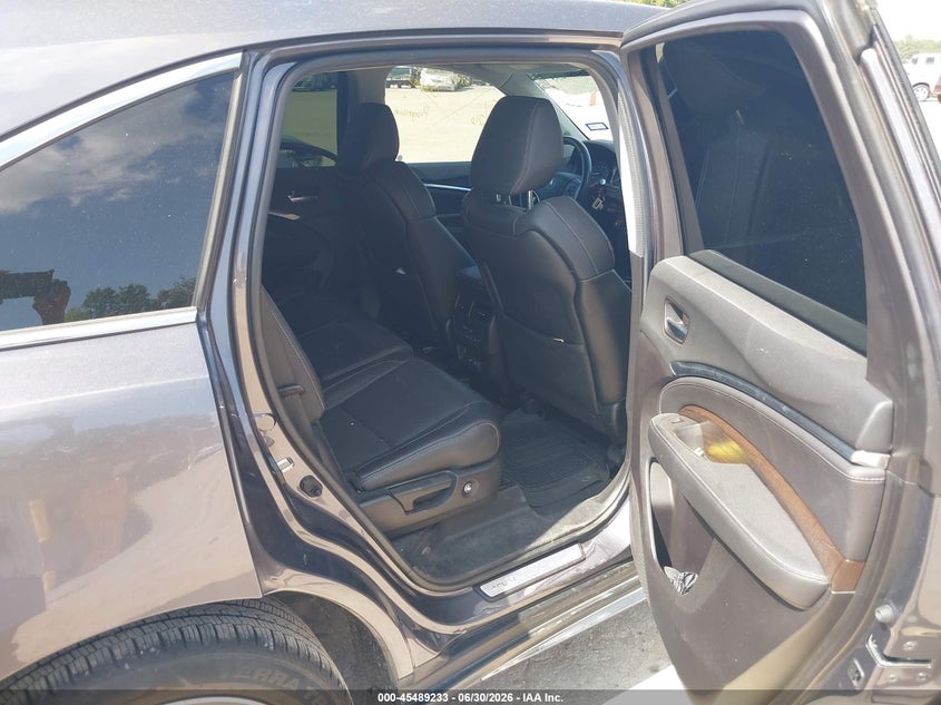 2019 Acura Mdx VIN 5J8YD3H59KL010473 IAAI salvage auction — LEFT REAR, Salvage (Texas), sold $6,150 on 2026-07-23 (photo 8)