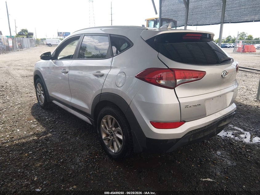 2018 Hyundai Tucson VIN KM8J3CA40JU633053 IAAI salvage auction — REAR END, Salvage (Delaware), sold $5,350 on 2026-07-27 (photo 3)