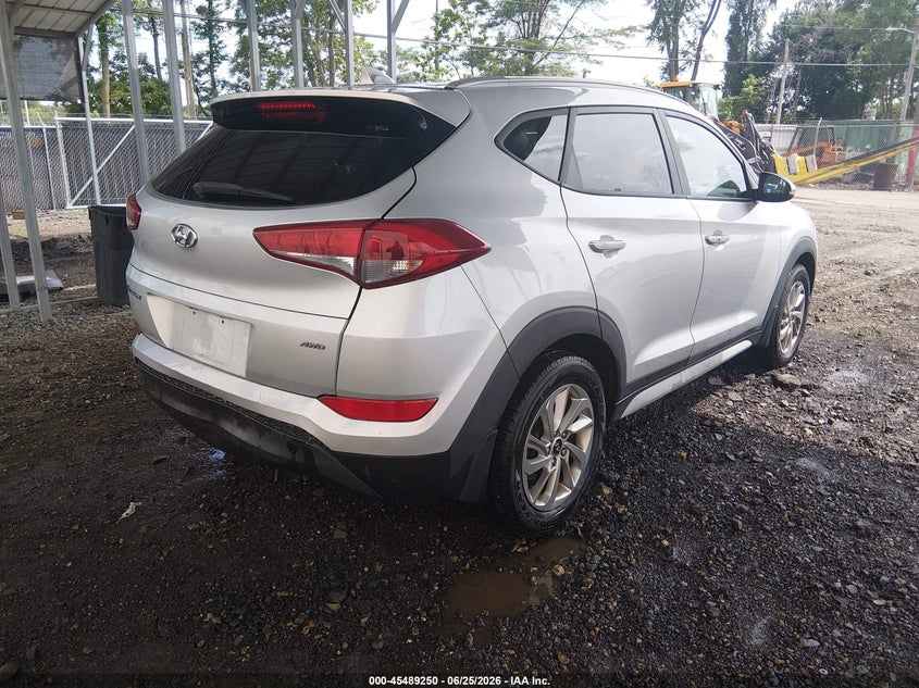 2018 Hyundai Tucson VIN KM8J3CA40JU633053 IAAI salvage auction — REAR END, Salvage (Delaware), sold $5,350 on 2026-07-27 (photo 4)