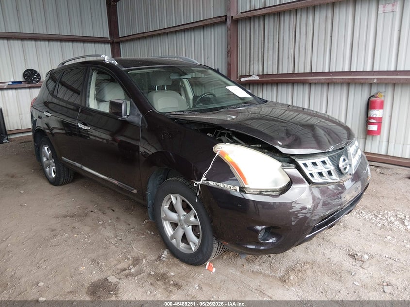 2011 Nissan Rogue VIN JN8AS5MV8BW299971 IAAI salvage auction — FRONT END, Certificate Of Title (Nebraska), sold $25 on 2026-07-23 (photo 1)