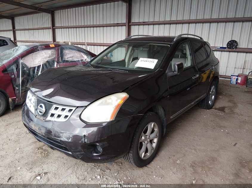 2011 Nissan Rogue VIN JN8AS5MV8BW299971 IAAI salvage auction — FRONT END, Certificate Of Title (Nebraska), sold $25 on 2026-07-23 (photo 2)