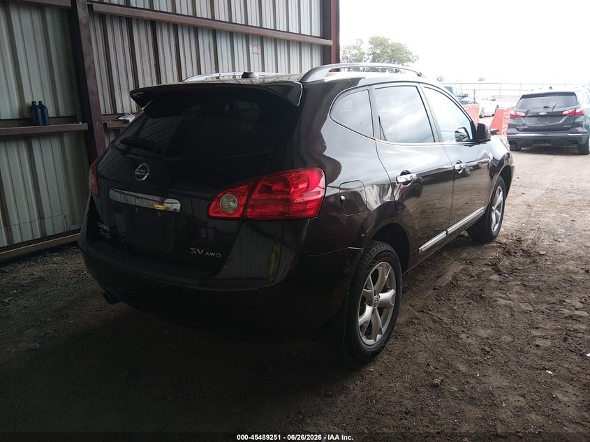 2011 Nissan Rogue VIN JN8AS5MV8BW299971 IAAI salvage auction — FRONT END, Certificate Of Title (Nebraska), sold $25 on 2026-07-23 (photo 4)