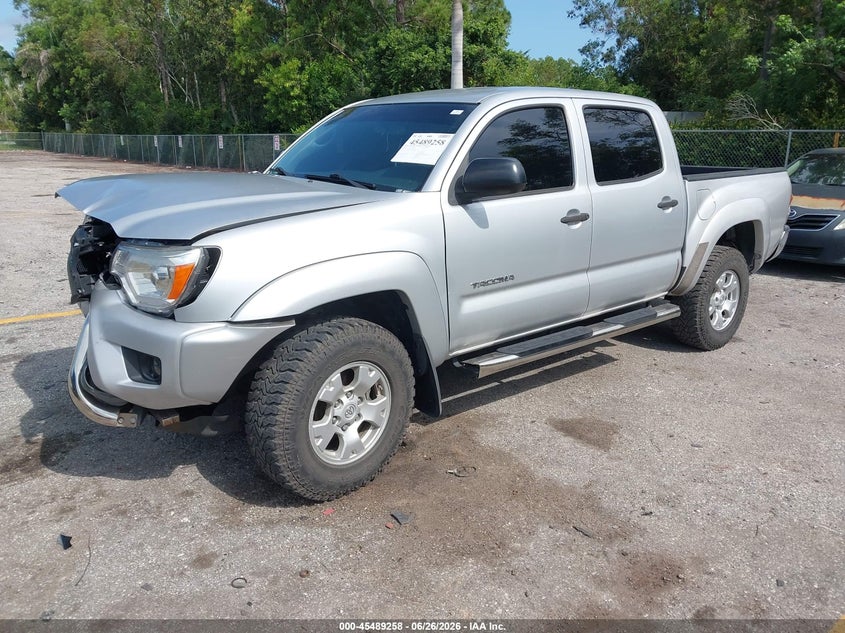 2012 Toyota Tacoma VIN 5TFJX4GN9CX010479 IAAI salvage auction — FRONT END, Rebuildable (Florida), sold $3,600 on 2026-07-16 (photo 2)