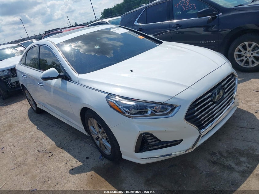 2018 Hyundai Sonata VIN 5NPE34AF9JH682601 IAAI salvage auction — FRONT END, Salvage (Ohio), sold $2,500 on 2026-07-31 (photo 1)