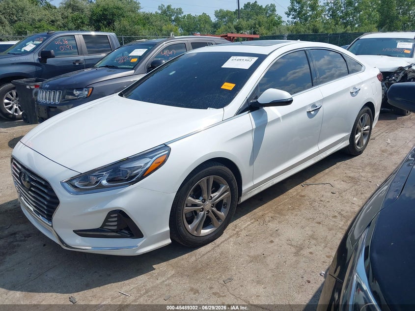 2018 Hyundai Sonata VIN 5NPE34AF9JH682601 IAAI salvage auction — FRONT END, Salvage (Ohio), sold $2,500 on 2026-07-31 (photo 2)