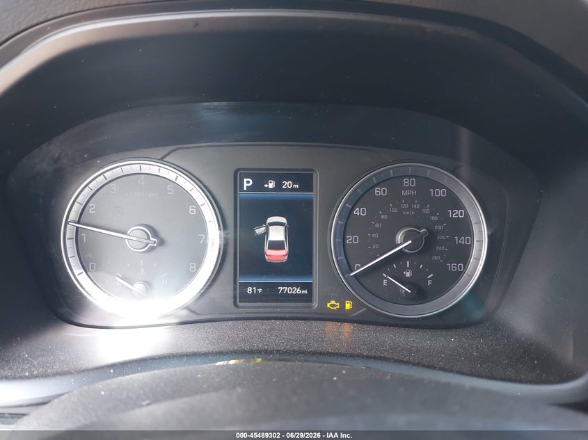 2018 Hyundai Sonata VIN 5NPE34AF9JH682601 IAAI salvage auction — FRONT END, Salvage (Ohio), sold $2,500 on 2026-07-31 (photo 7)