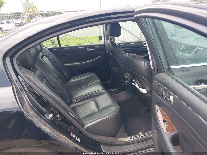 2009 Hyundai Genesis VIN KMHGC46F79U050677 IAAI salvage auction — FRONT END, Clear (Virginia), sold $25 on 2026-07-21 (photo 8)