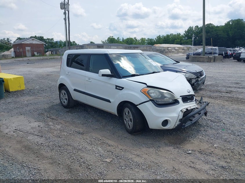 2012 Kia Soul VIN KNDJT2A50C7416871 IAAI salvage auction — FRONT END, Salvage (North Carolina), sold $25 on 2026-07-17 (photo 1)