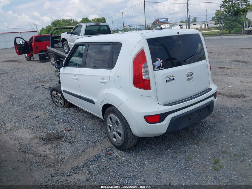 2012 Kia Soul VIN KNDJT2A50C7416871 IAAI salvage auction — FRONT END, Salvage (North Carolina), sold $25 on 2026-07-17 (photo 3)