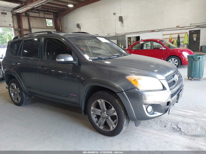 2010 Toyota Rav4 VIN JTMRK4DVXA5093631 IAAI salvage auction — REAR END, Mv-907A (New York), sold $500 on 2026-07-15 (photo 1)