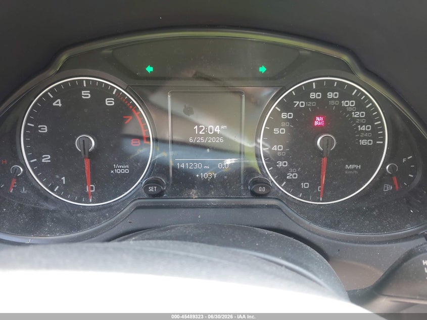 2013 Audi Q5 VIN WA1LFAFP5DA095350 IAAI salvage auction — FRONT END, Salvage Title, sold $25 on 2026-07-21 (photo 7)