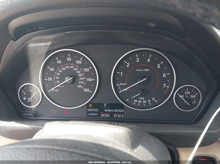 2017 BMW 4er VIN WBA4U7C33H5H20170 IAAI salvage auction — ROOF, Salvage (Texas), sold $2,525 on 2026-07-30 (photo 7)