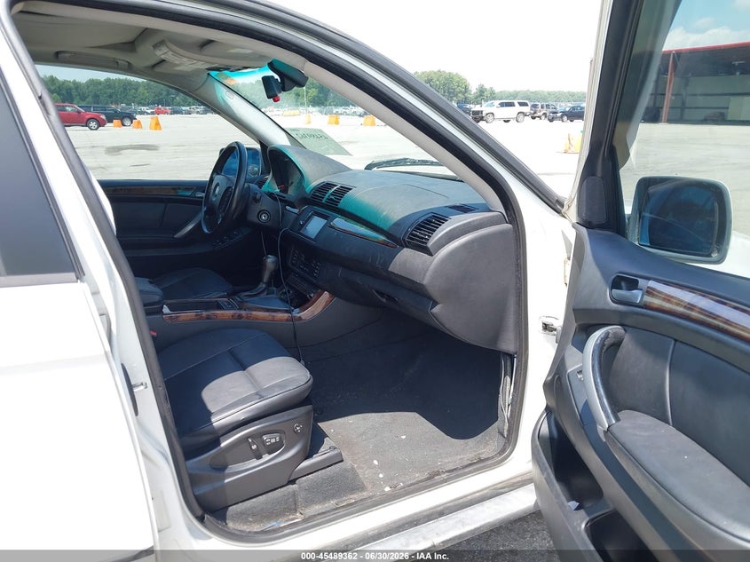 2005 BMW X5 VIN 5UXFA13545LY21191 IAAI salvage auction — REAR END, Clear (Indiana), sold $450 on 2026-07-26 (photo 5)