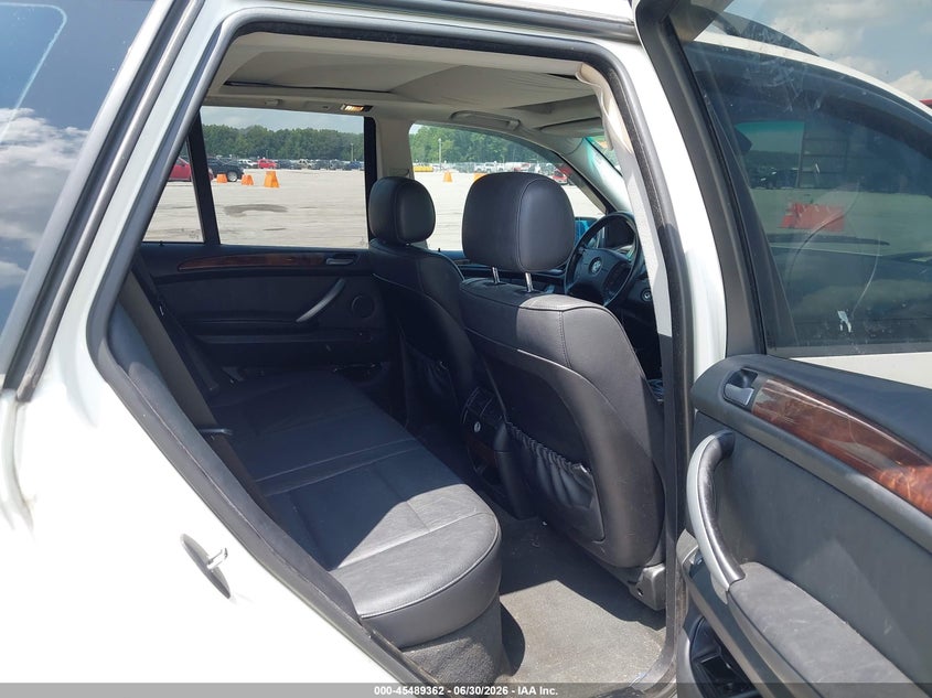 2005 BMW X5 VIN 5UXFA13545LY21191 IAAI salvage auction — REAR END, Clear (Indiana), sold $450 on 2026-07-26 (photo 8)