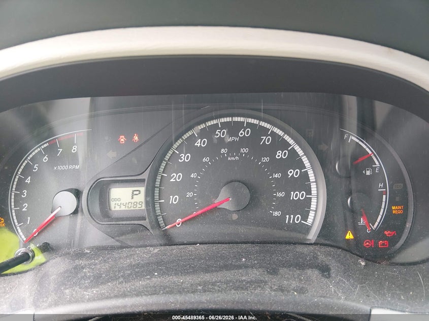 2014 Toyota Sienna VIN 5TDKK3DC2ES419058 IAAI salvage auction — FRONT & REAR, Salvage (Ohio), sold $2,050 on 2026-07-29 (photo 7)