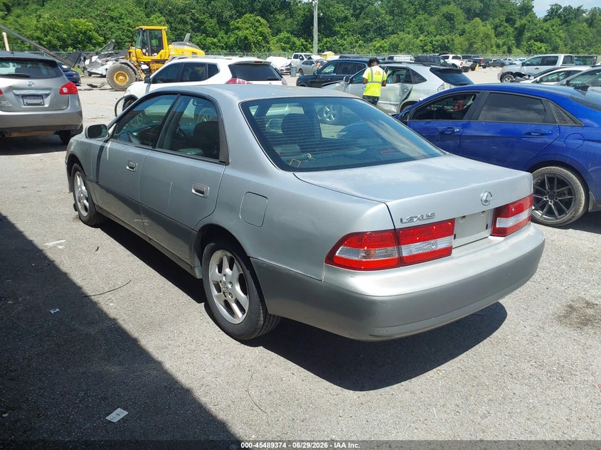 2001 Lexus Es 300 VIN JT8BF28G110291516 IAAI salvage auction — NORMAL WEAR, Clear (Louisiana), sold $225 on 2026-07-14 (photo 3)