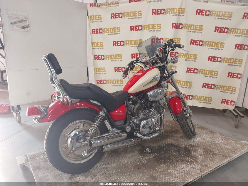 1996 Yamaha Xv750 VIN JYA3ALE03TA047747 IAAI salvage auction — LEFT & RIGHT, Salvage (Georgia), sold $75 on 2026-08-13 (photo 4)