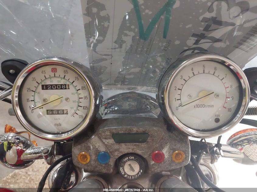 1996 Yamaha Xv750 VIN JYA3ALE03TA047747 IAAI salvage auction — LEFT & RIGHT, Salvage (Georgia), sold $75 on 2026-08-13 (photo 7)
